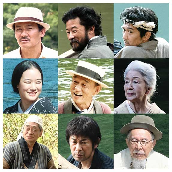 映画「ある船頭の話」豪華キャスト (C)2019「ある船頭の話」製作委員会