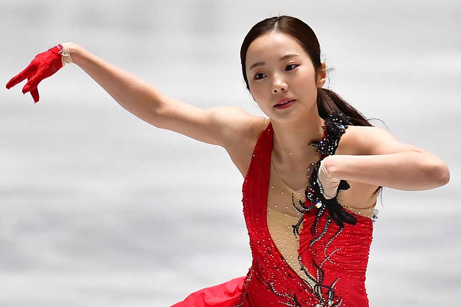 本田真凜【写真：Getty Images】