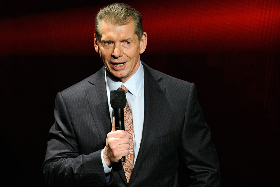 WWEのビンス・マクマホン代表取締役会長兼最高経営責任者【写真：Getty Images】