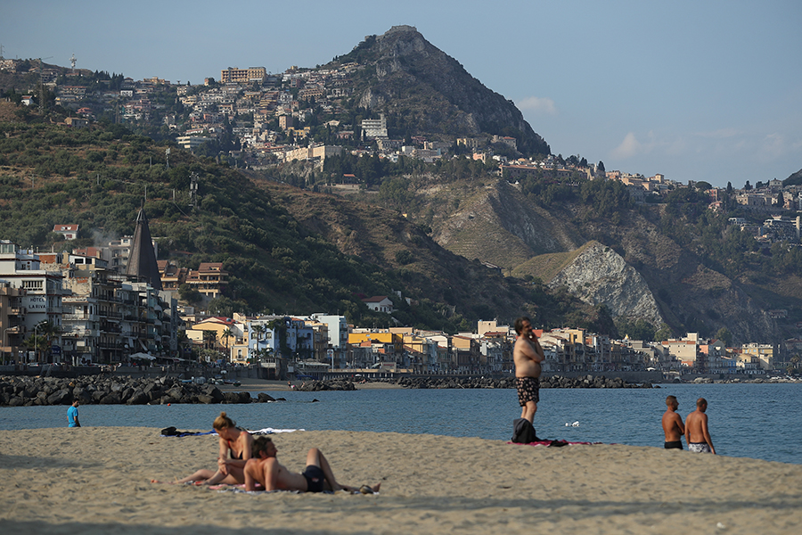 イタリアのシチリア島【写真：Getty Images】