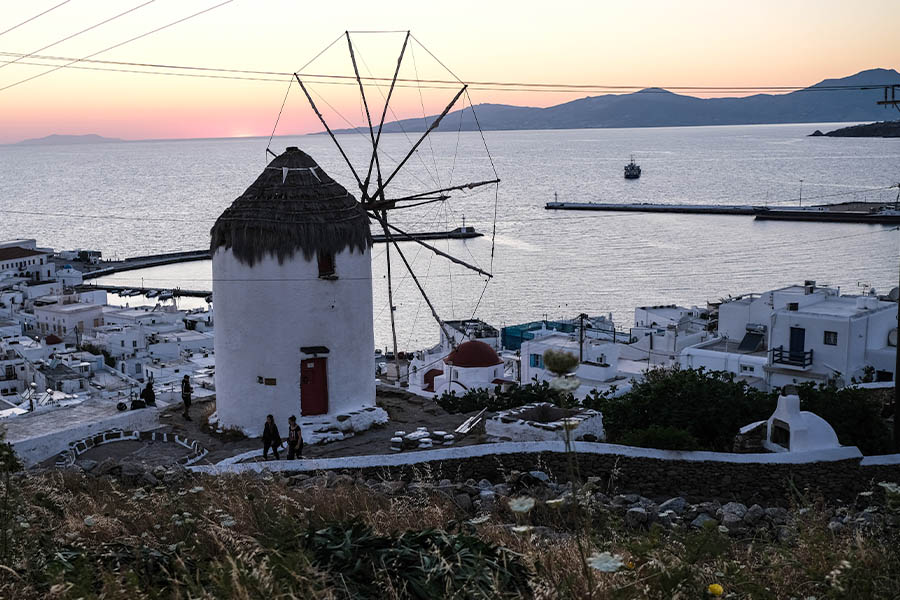 ギリシャ・ミコノス島【写真：Getty Images】