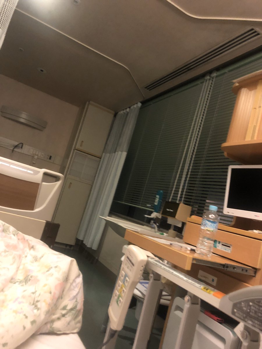 高橋さんが入院していた病室の様子【写真提供：高橋寛人さん】