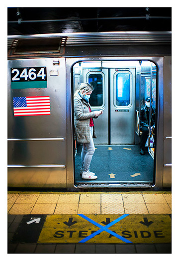 ニューヨークの地下鉄【写真：Getty Images】