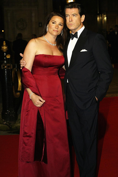 ピアース・ブロスナンと妻のキーリー・シェイ・ スミス【写真：Getty Images】