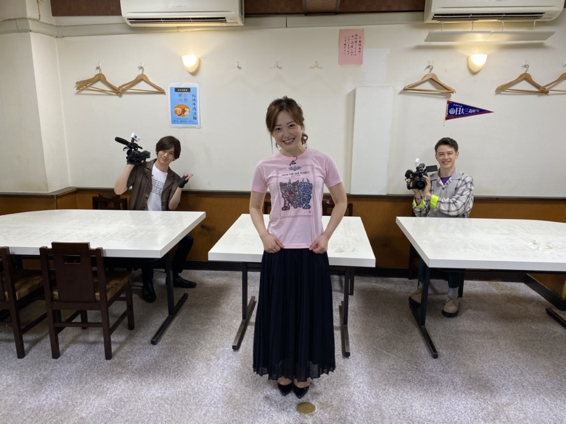 (左から)AD DAIGO、水卜麻美アナ、ウエンツカメラマン【写真：(C)日本テレビ】