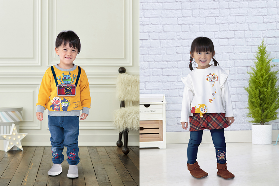 アンパンマンの子ども服が超かわいい　ウィンターコレクションに3商品が登場