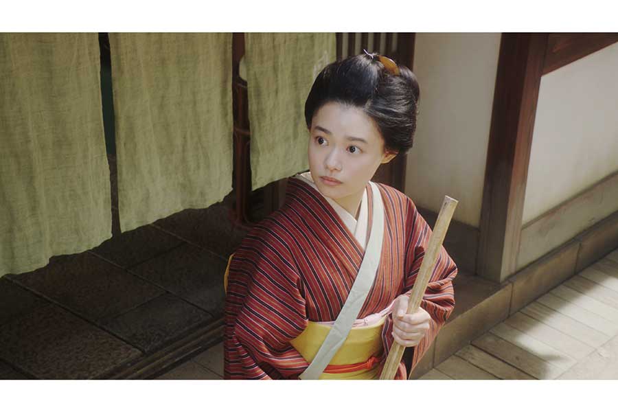 NHK連続テレビ小説「おちょやん」で主人公の竹井千代を演じる杉咲花