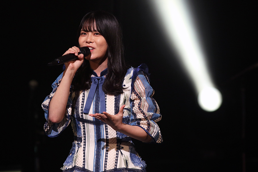 STU48矢野帆夏【写真：ENCOUNT編集部】