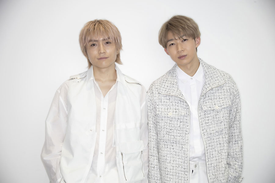 インタビューに応じたD.Y.Tの千田耀太（左）と菅野陽太【写真：山口比佐夫】