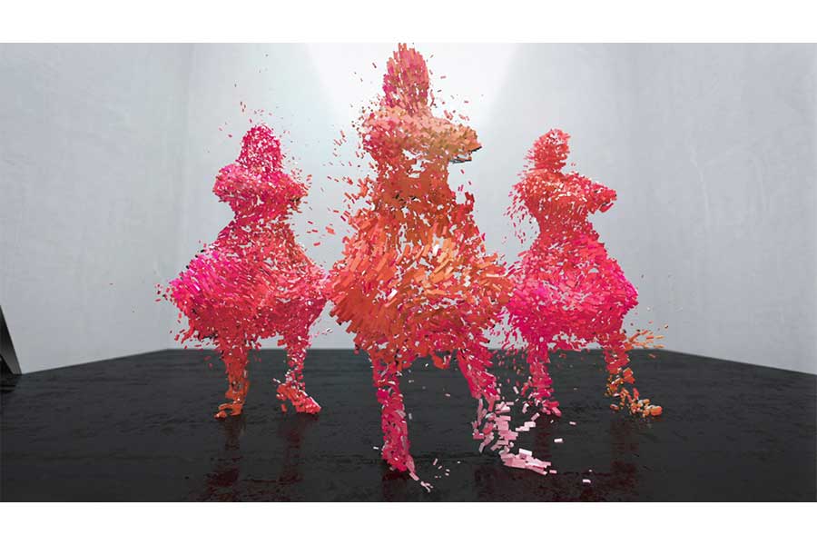 Perfume、3人の象徴的なポーズが3Dデータ化　クリプトアート作品として近日リリース