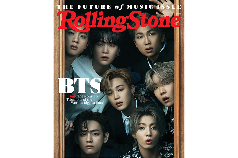 BTS、米音楽雑誌「ローリング・ストーン」の表紙に　アジアのグループ初の快挙