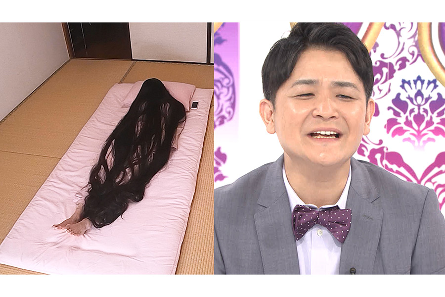 “日本一髪の長い女性”に千鳥ノブらもあ然　2M超の長髪に「コントやん」「マフラーみたい！」