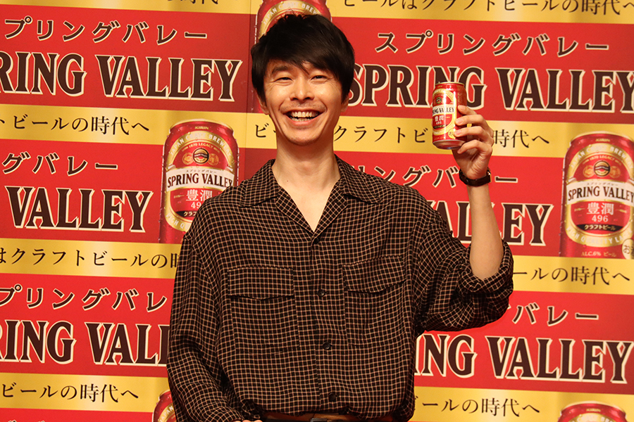 長谷川博己、家飲み“レベルアップ”「こんなおいしいビールを家で飲めるのはすごい」