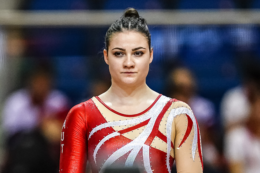 体操オーストリア女子代表のエリザ・ヘメルレ【写真：Getty Images】