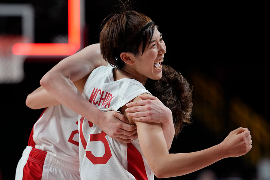 バスケットボール女子日本代表の町田瑠唯【写真：AP】