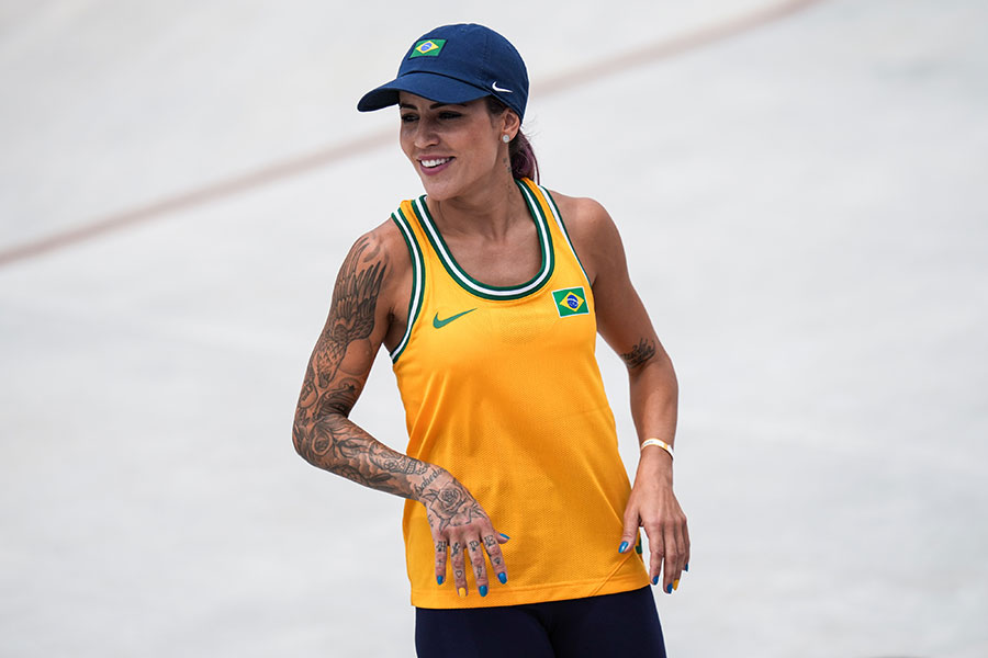 東京五輪スケートボード女子ストリート、ブラジル代表のレチシア・ブフォニ【写真：Getty Images】