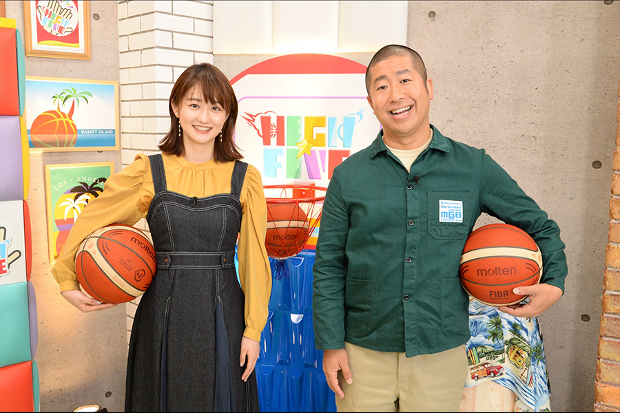 新番組「HIGH☆FIVE 日本バスケ応援宣言」放送決定　MCはハライチ澤部＆佐藤ちひろアナ