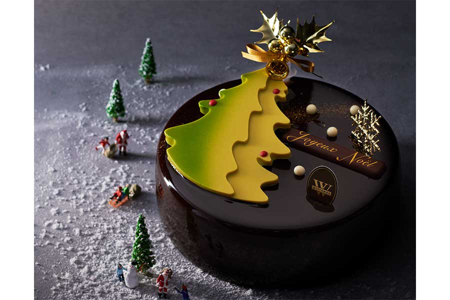ベルギー王室御用達「ヴィタメール」からクリスマスケーキが登場　チョコムースとピスタチオの組み合わせ