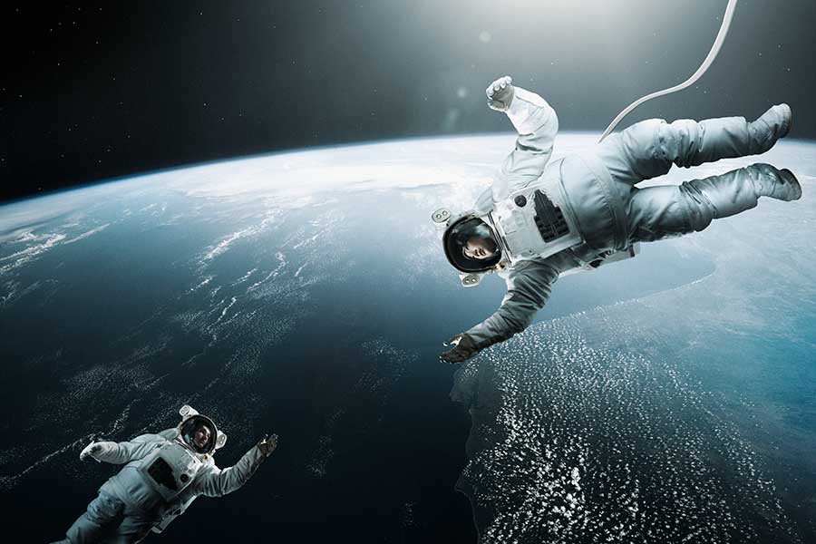 宇宙飛行士のイメージ写真【写真：Getty Images】