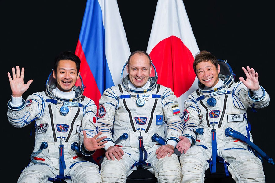 ISS渡航・滞在のチャレンジに注目が集まっている平野陽三氏、前澤友作氏ら【写真：(C)SPACETODAY】