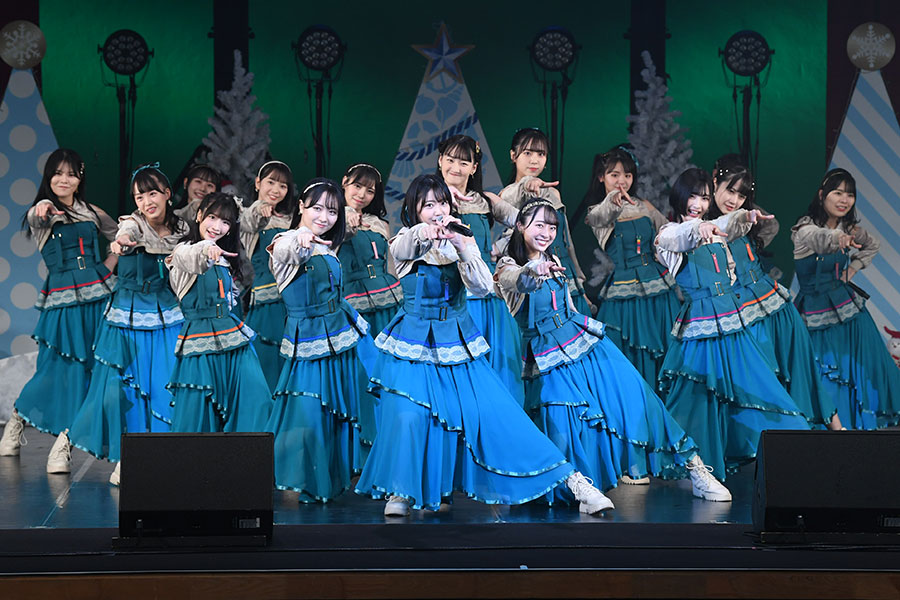 「STU48」は12月24日に岡山でクリスマスコンサートを開催【写真：(C)STU】