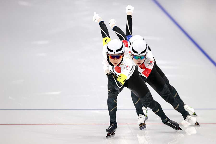 スピードスケート女子団体【写真：Getty Images】