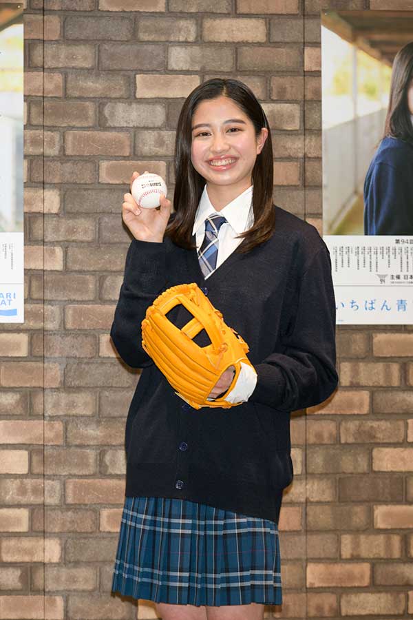 「第94回選抜高校野球大会」の応援イメージキャラクターに就任した伊丹彩華