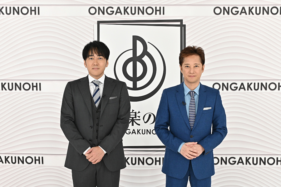 音楽の日2022司会の中居正広と安住紳一郎アナ（左）【写真：(C)TBS】