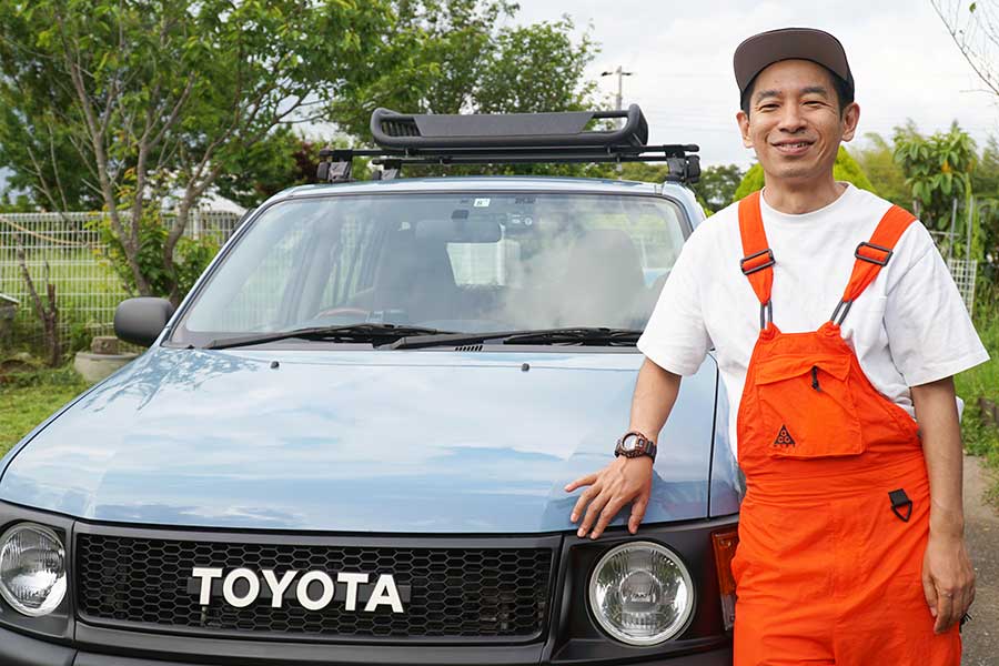 DIY芸人タケト、トヨタの“ザ・営業車”を大胆カスタムで一変　ポイントは「ランクルっぽさ」