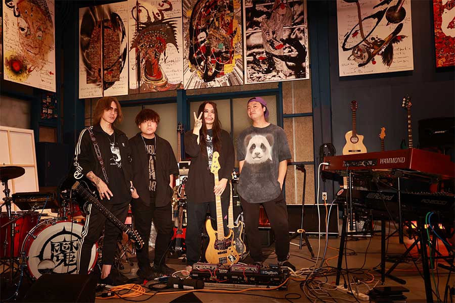 SUGIZO推進の新生「SHAG」、初のアルバム発売　ライブ音源から厳選「粗さやノイズも大事」