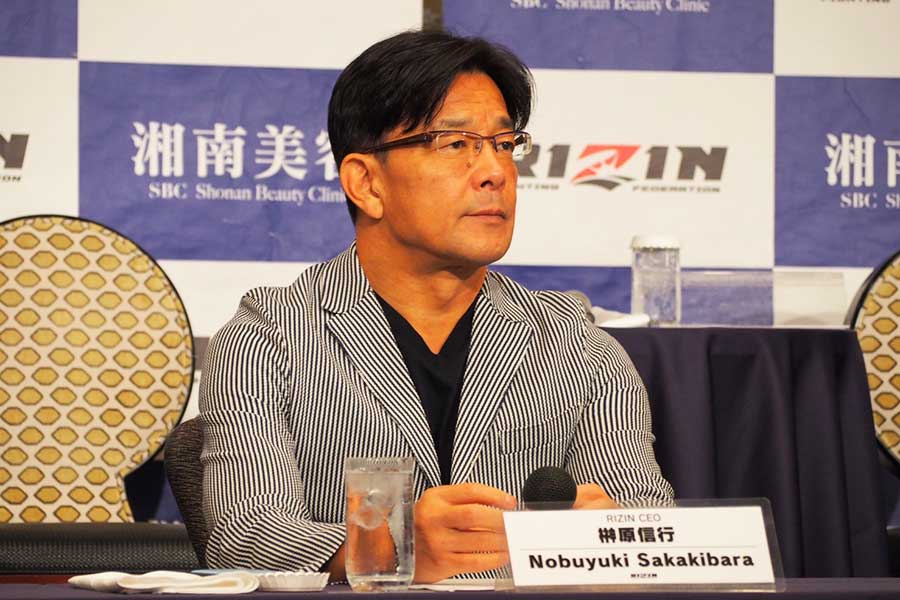 【RIZIN】メイウェザー、会見だけで“2億円発言”はウソだった　榊原CEO「全部ウソですから」