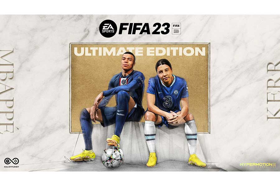 「FIFA 23」のカバースターにキリアン・エムバぺとサム・カーが起用される