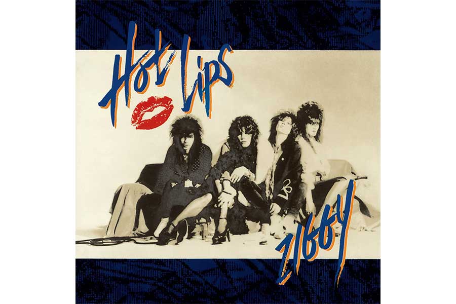 大ヒット曲「GLORIA」が収録されたセカンドアルバム「HOT LIPS」（88年）のCDジャケット　一番左にいるのが大山正篤