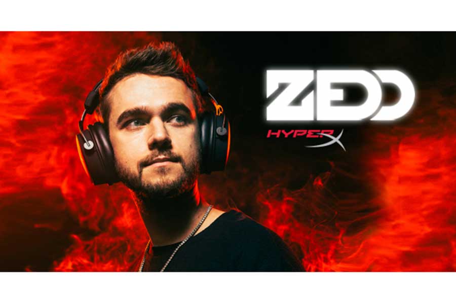 世界的DJ・Zedd、デバイスメーカー・HyperXのアンバサダー就任「深く親密なコラボに」