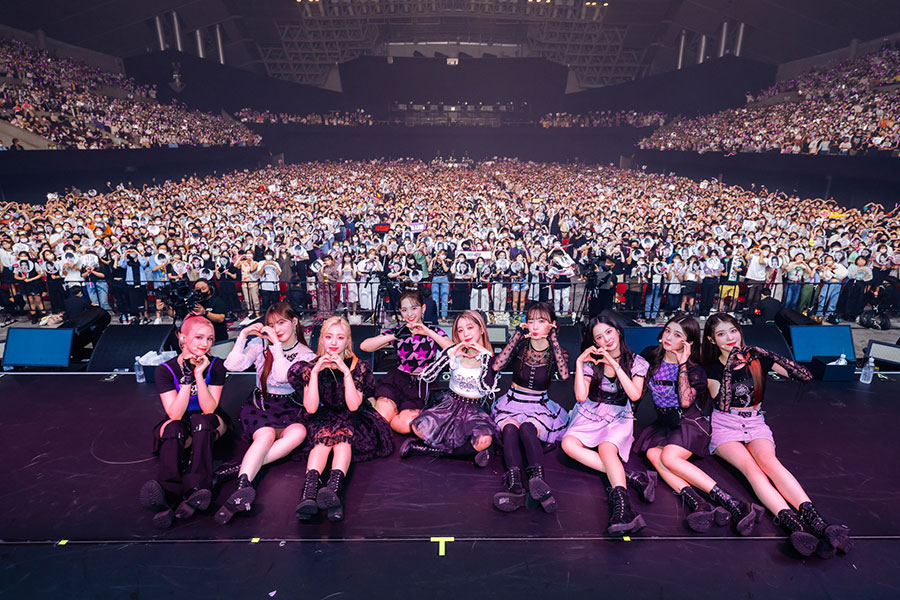 Kep1er、日本デビューに2万人が熱狂　日本人メンバー感無量「日本のステージを夢見ていた」