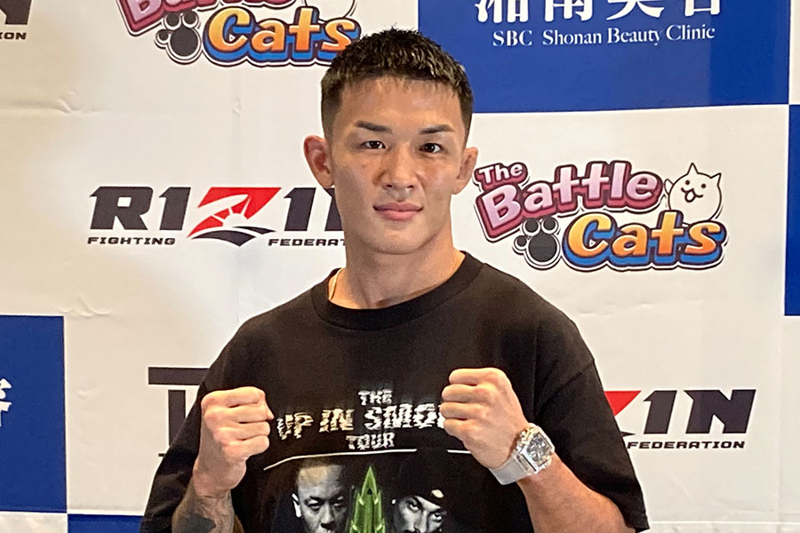 【RIZIN】萩原京平、過酷減量から解放　1週間で8キロ→5キロ「今までと全然違います」