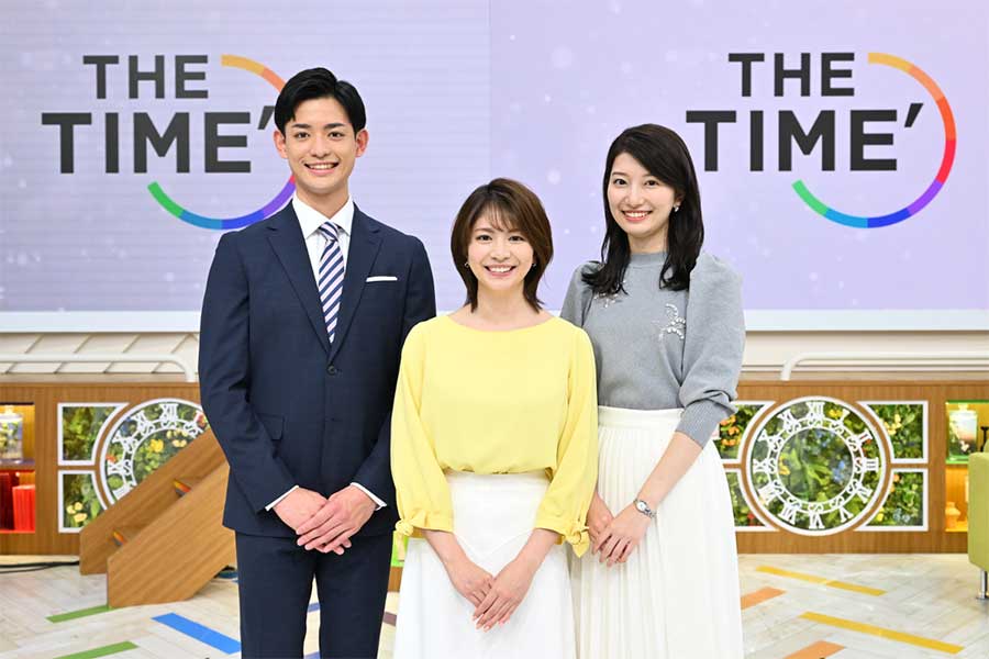 TBS「THE TIME’」リニューアル　千葉真由佳アナ、新人の吉村恵里子＆古田敬郷アナが加入