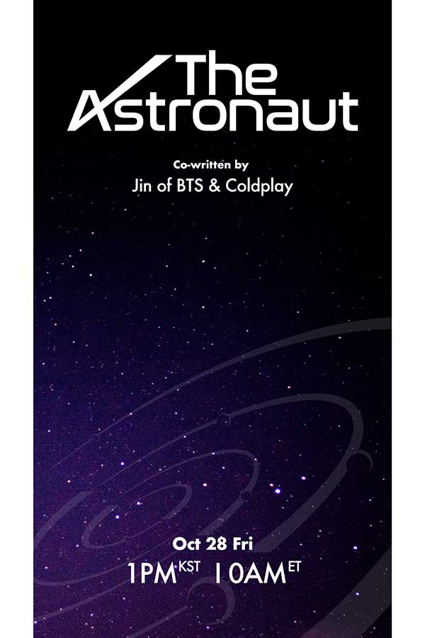 「The Astronaut」のポスター【写真：(C)BIGHIT MUSIC】