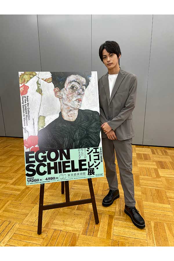 東京・上野で行われる展覧会でオフィシャルナビゲーターを務める俳優の神尾楓珠