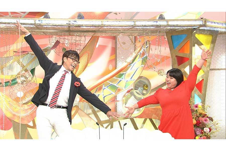 ダンスで結ばれたという北海道の夫婦が登場【写真：(C)ABCテレビ】