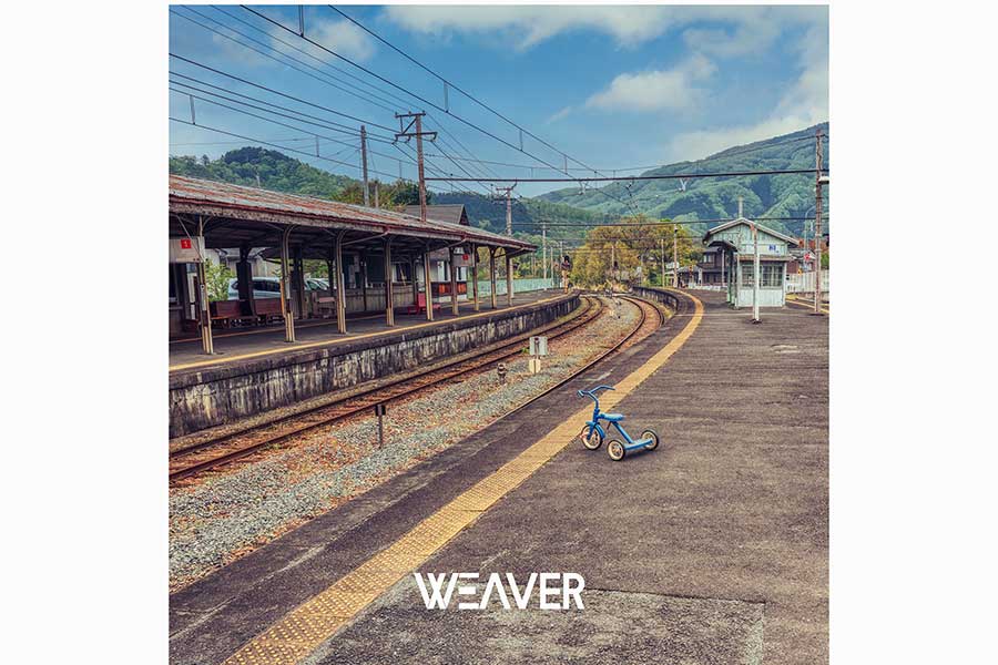 ピアノ・ロックバンド「WEAVER」のラストアルバム「WEAVER」のジャケット