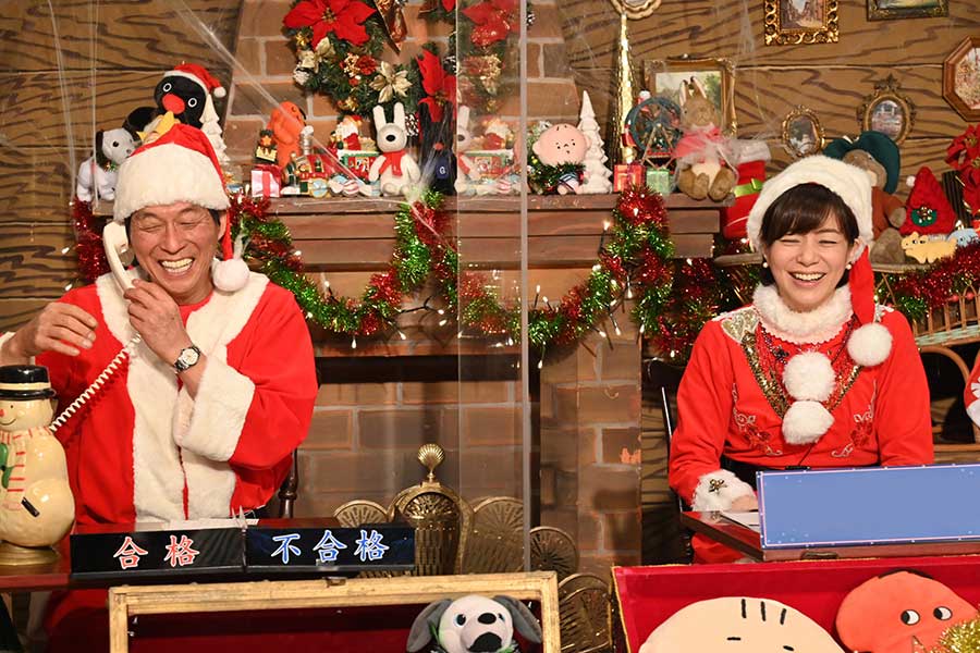 「明石家サンタ」今年はクリスマス当日に2時間生放送　八木亜希子とのおなじみコンビ