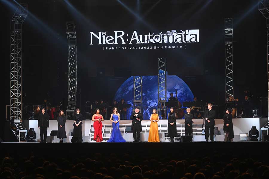 東京ガーデンシアターで開催された「NieR:Automata FAN FESTIVAL 12022壊レタ五年間ノ声」【写真：MASANORI FUJIKAWA】