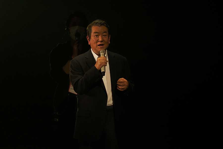 「第73回NHK紅白歌合戦」のリハーサルに参加した加山雄三【写真：(C)NHK】