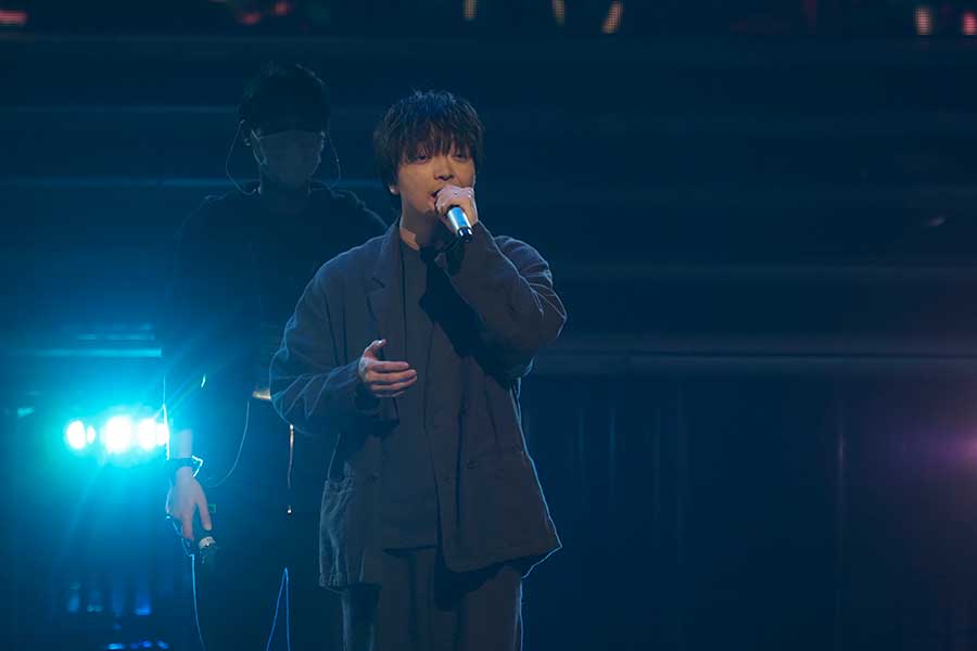 紅白歌合戦のリハーサルで歌唱する三浦大知【写真：(C)NHK】