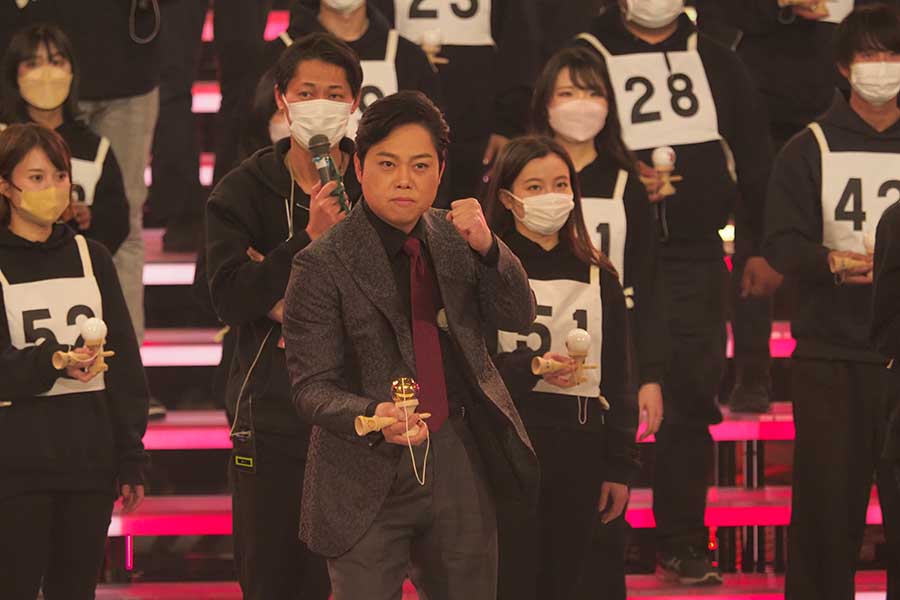 紅白歌合戦のリハーサルに登場した三山ひろし【写真：(C)NHK】