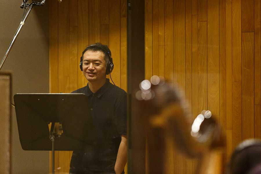 「らんまん」の音楽を担当する阿部海太郎【写真：(C)NHK】