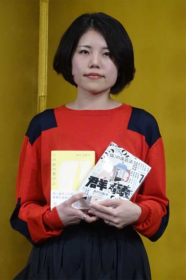 芥川賞を受賞した井戸川射子氏【写真：ENCOUNT編集部】