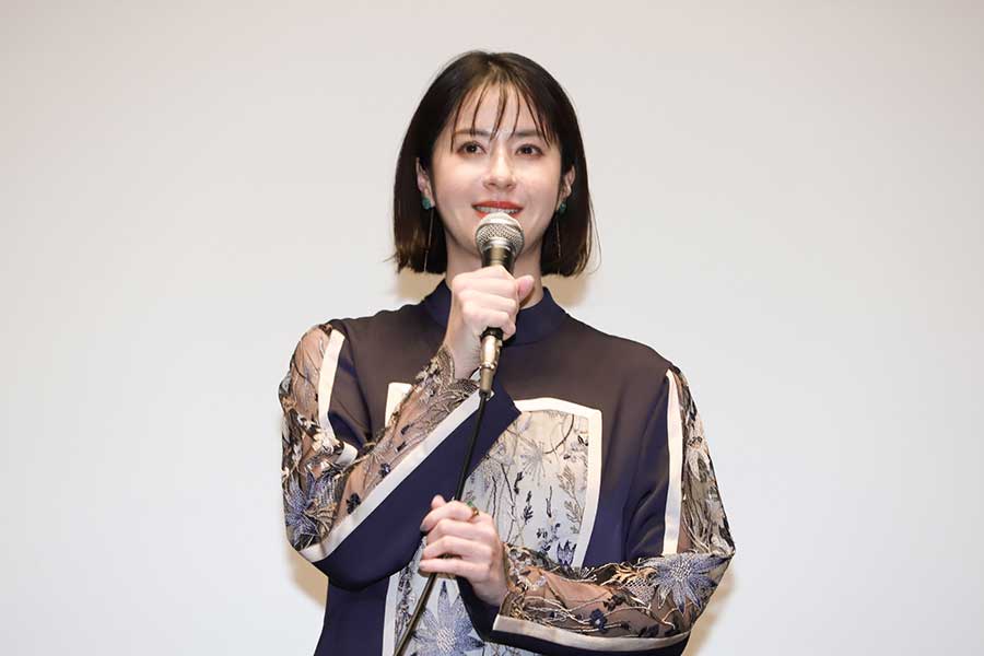 イベントに登壇した松本若菜【写真：(C)2022『みんな生きている ～二つ目の誕生日～』製作プロジェクト】