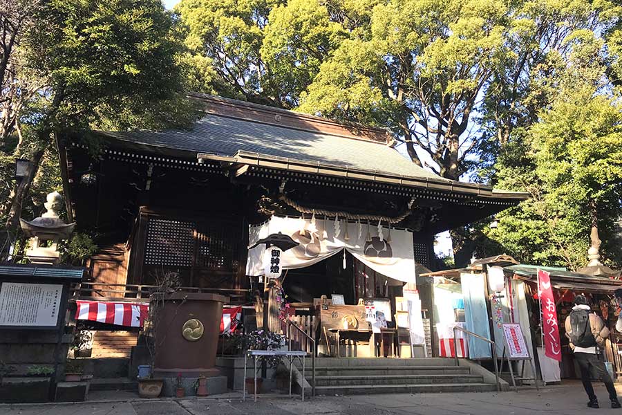 東京・世田谷区にある太子堂八幡神社【写真：ENCOUNT編集部】